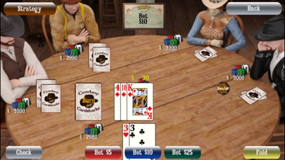 Cowboy Cardsharks Poker screenshot 3