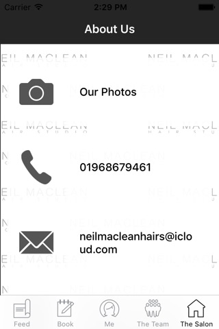Neil Maclean Hair Studio screenshot 3
