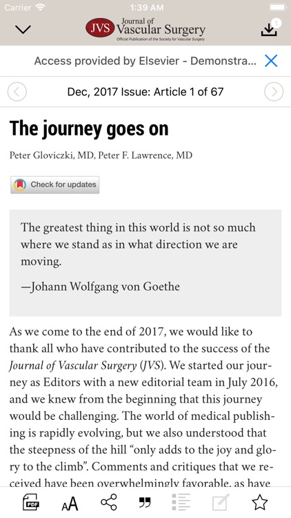 Journal of Vascular Surgery screenshot-4