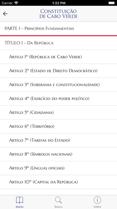 Constituição de Cabo Verde screenshot 2
