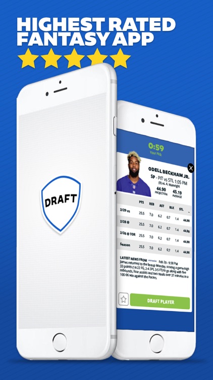 DRAFT: Daily Fantasy Football screenshot-0