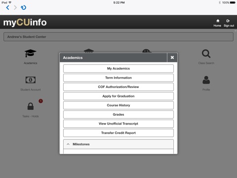 MyCUInfo screenshot 3