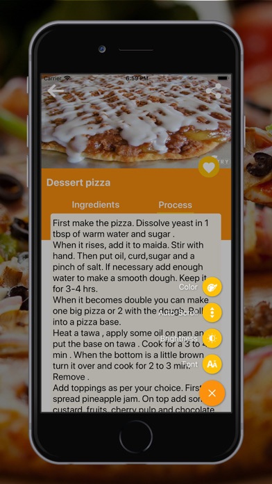 Pizza Recipes In English screenshot 3