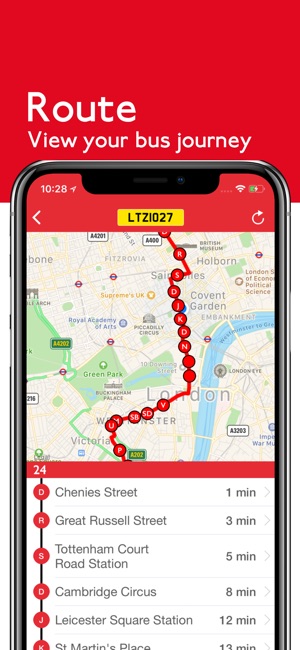 London Bus Times Live(圖6)-速報App