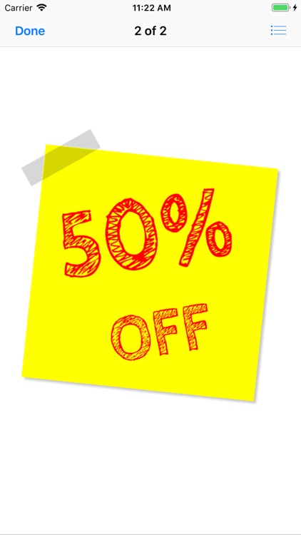 Sticky Note Discount Stickers screenshot-8