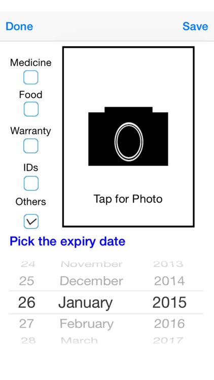 Expiry Date Tracker Lite