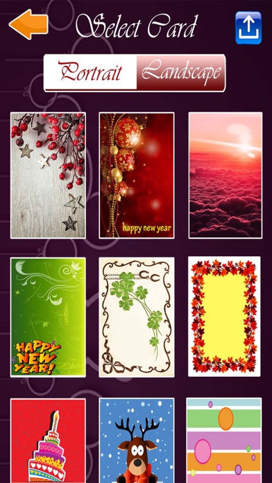 New Year - Greeting Card Maker screenshot 2