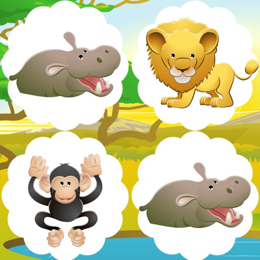 Animal-s Memo Game For Kids