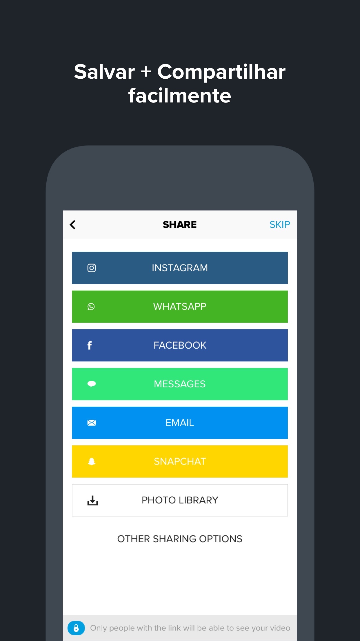 Screenshot do app Quik - Editor de Vídeo GoPro