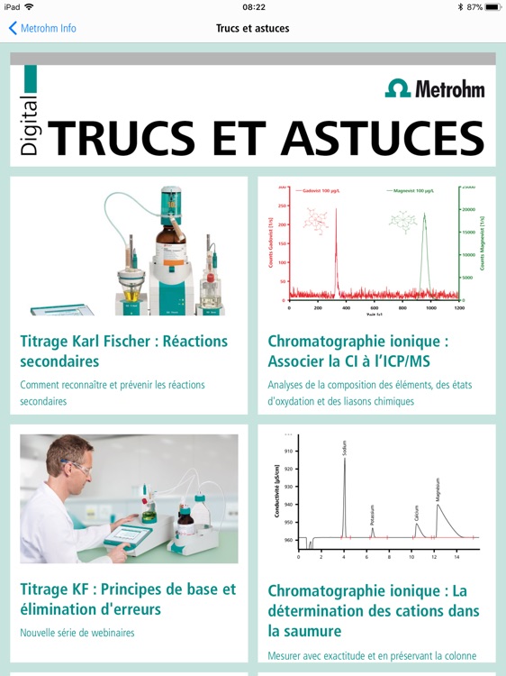 Metrohm Information FR screenshot-4
