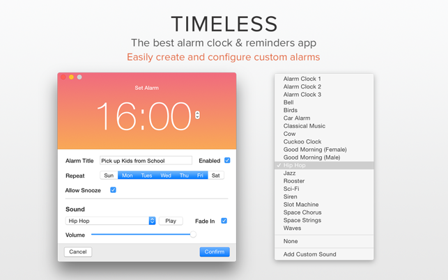 ‎Timeless: Alarm Clock Screenshot