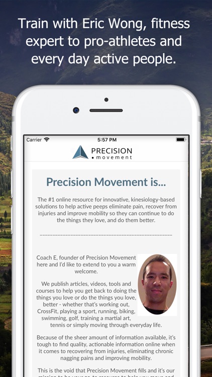 Precision Movement Coach