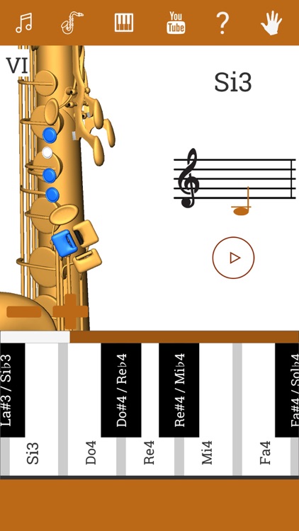 3D Saxophone Fingering Chart screenshot-4
