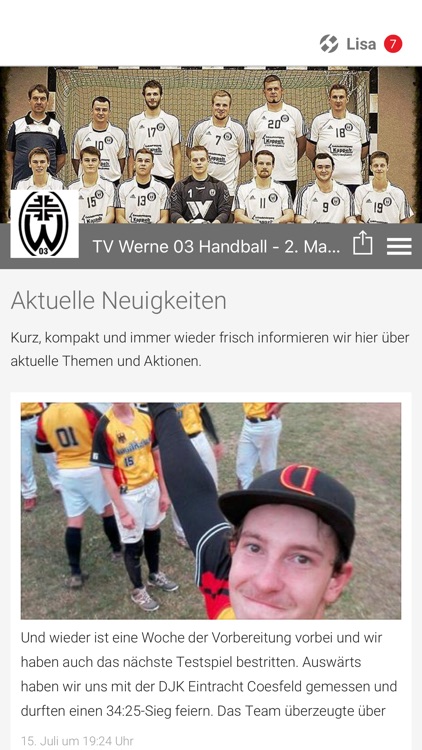 TV Werne 03 Handball 2. Herren