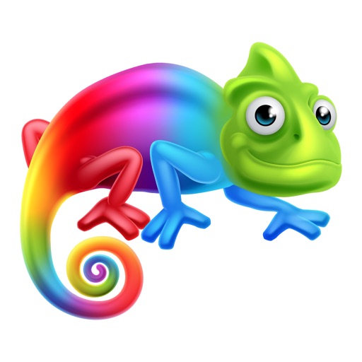 Chameleon Color Stickers iOS App
