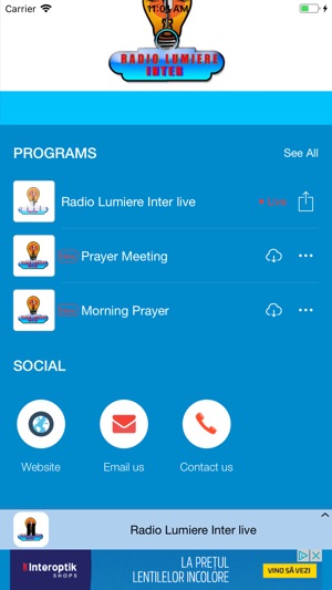 Radio Lumiere Internationale(圖2)-速報App