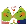 Frog and Love Sticker