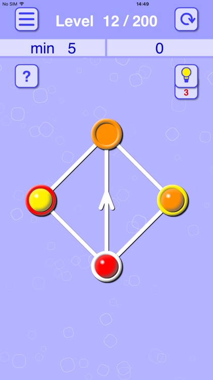 Balls Line Holes: Logic Game