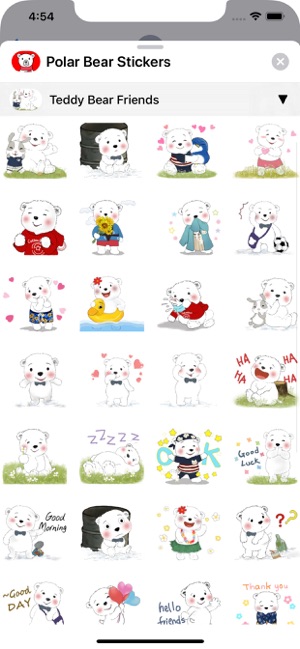 Polar Bear Sticker(圖7)-速報App