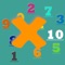 ArithmeticMultiply, this app need that kids should master the times table and find 10 to carry in addition