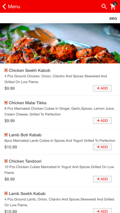 Jitis Indian Fusion Food screenshot 4