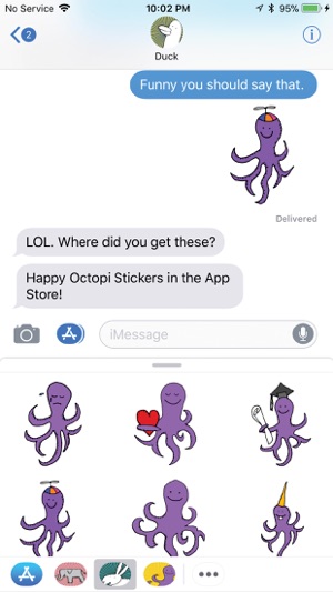 Happy Octopi Stickers(圖2)-速報App