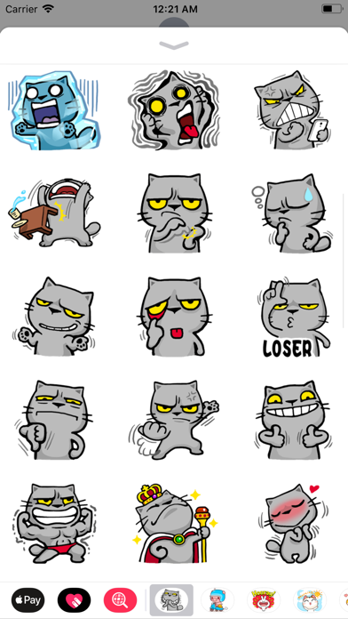 Crazy Cat Sticker screenshot 3