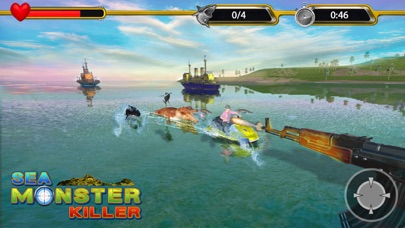 Sea Dragon Shooter 3D Pro screenshot 2