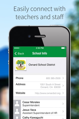 Oxnard School District screenshot 2