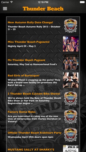 Thunder Beach Motorcycle Rally(圖3)-速報App