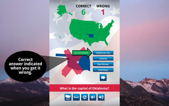 US States and Capitals Quiz(圖4)-速報App