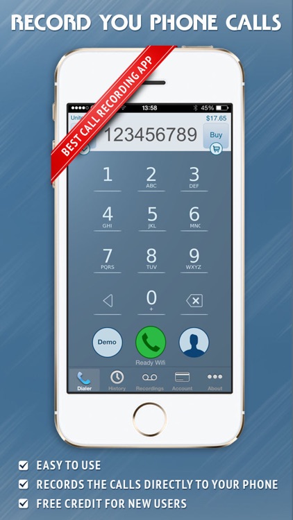 Call Recorder - IntCall screenshot-0