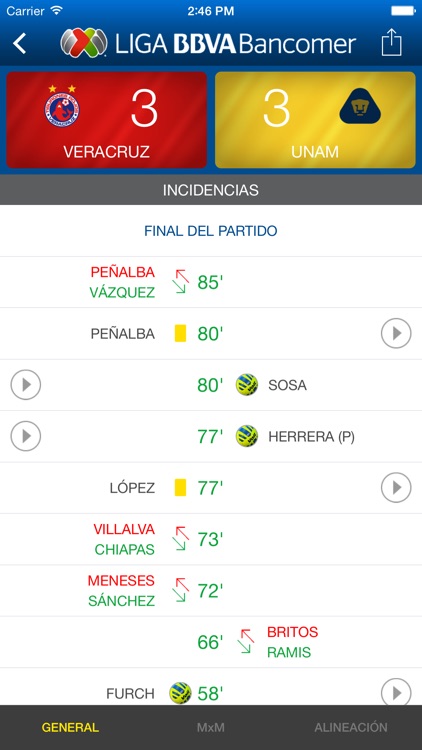 Liga Bancomer MX App Oficial screenshot-3