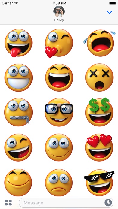Emojis - 3D Emoji Stickers screenshot 2