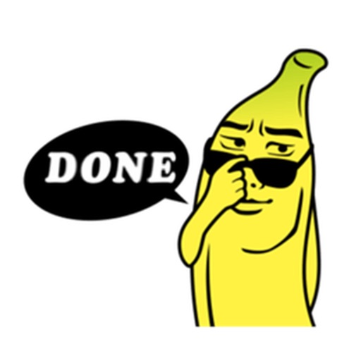 Mr. Banana Emoji Sticker icon