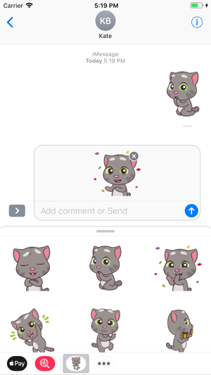 Baby Cat Name Tommy Stickers(圖1)-速報App