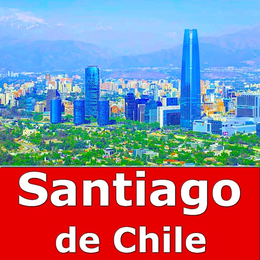 Santiago de Chile - Travel Map iOS App