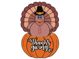 Thanksgiving Gratitude sticker