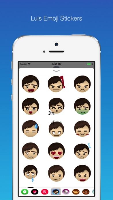 Luis Emoji Stickers screenshot 2