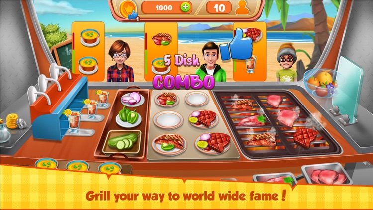 Street Food Truck Cooking Game