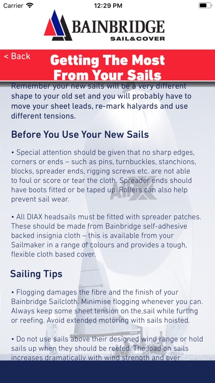 Bainbridge Sailcloth screenshot-3