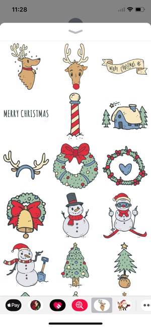 Christmas Doodles Sticker Pack(圖1)-速報App