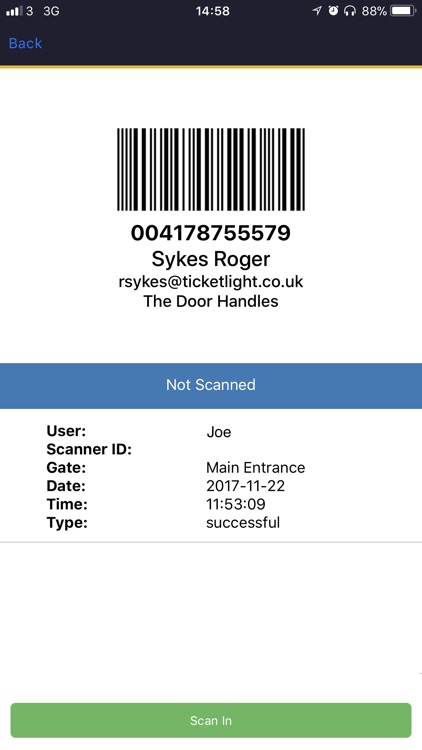 Ticketlight Barcode Scanner screenshot-3