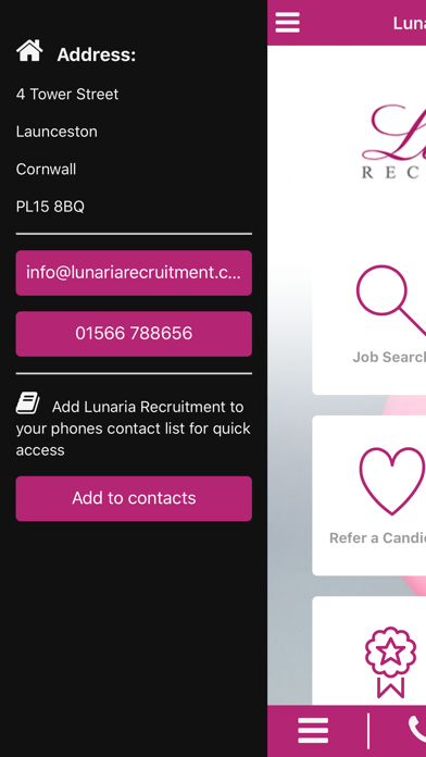 Lunaria Recruitment screenshot 2