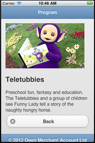 TV UK - náhled