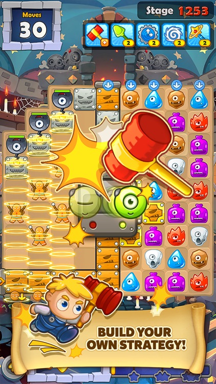 Monster Busters:Match 3 Puzzle
