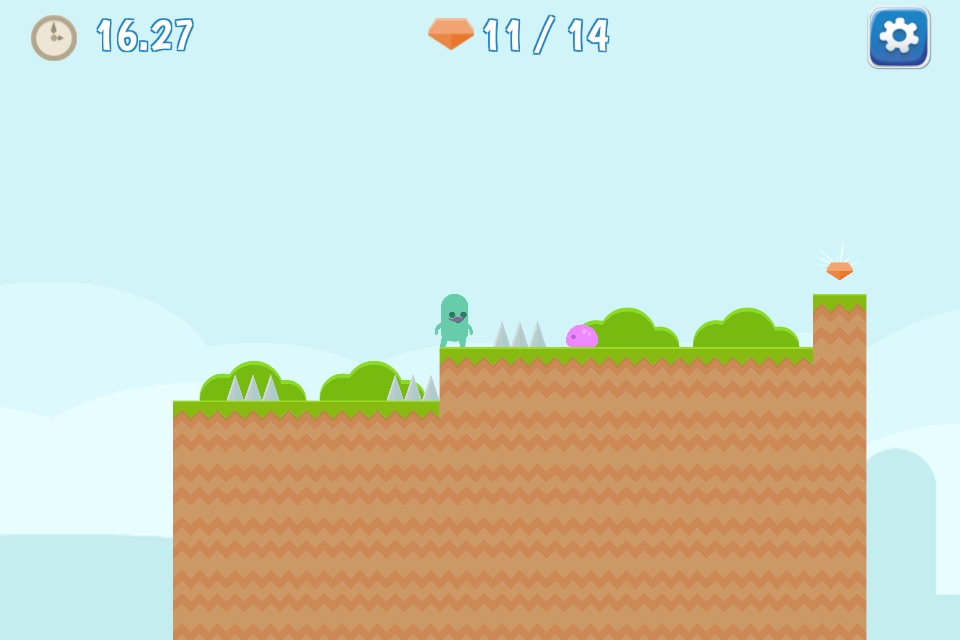 Gem Seeker - 2D Platform Game screenshot 3
