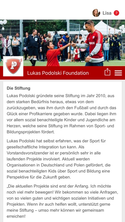 Lukas Podolski Stiftung