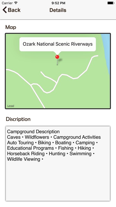 Missouri Camps & Trails screenshot 3