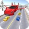 extreme flying car driving 